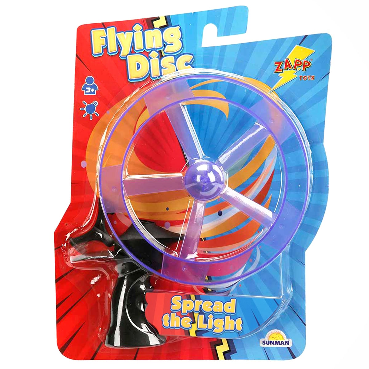 Lansator Disc Luminos Zapp Toys Mov