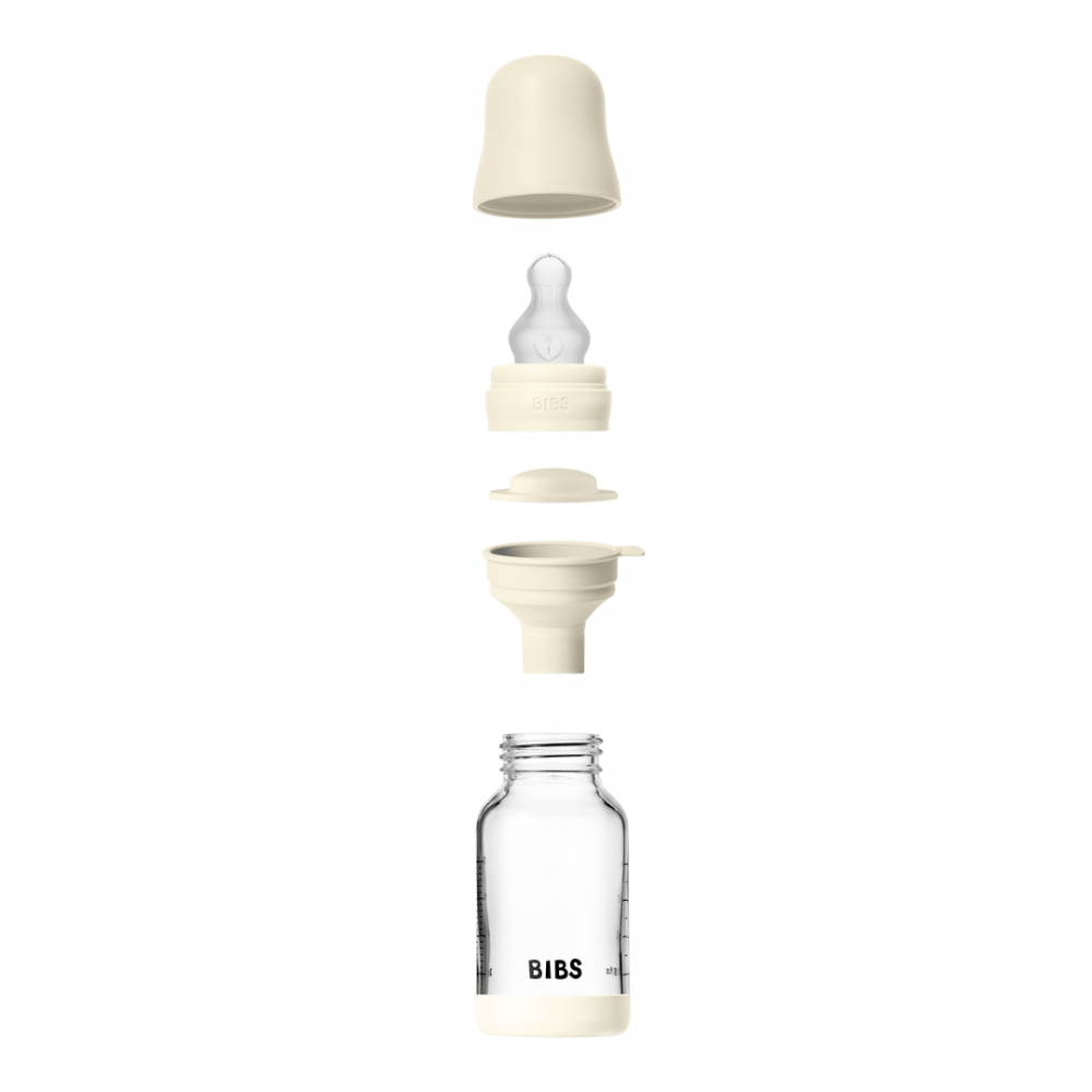 Bibs Biberon Anticolici Sticlă 120ml Ivory - imagine 2