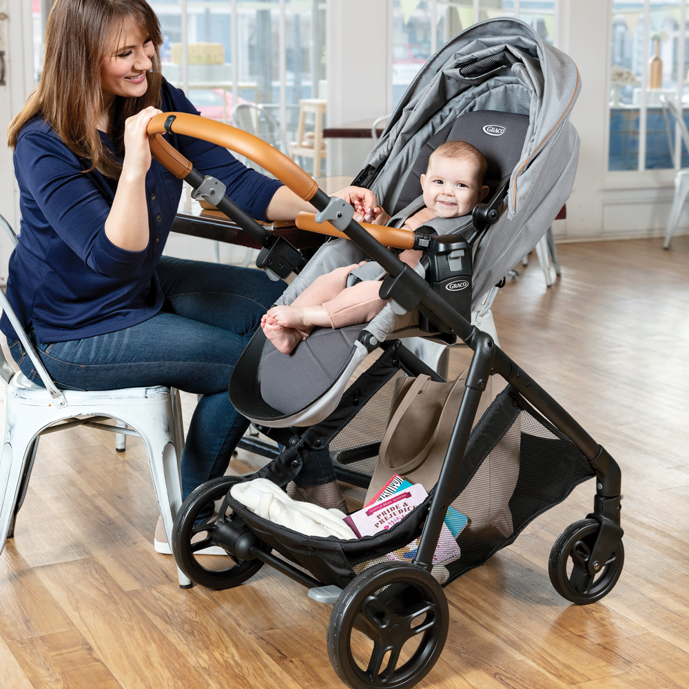 Carucior Graco Near2Me TS Steeple Grey, Interactiv