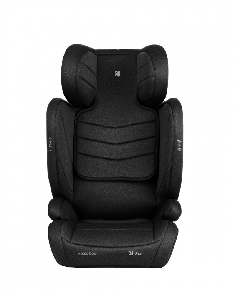 Scaun Auto Kikkaboo i-Stand Isofix, Black - imagine 2