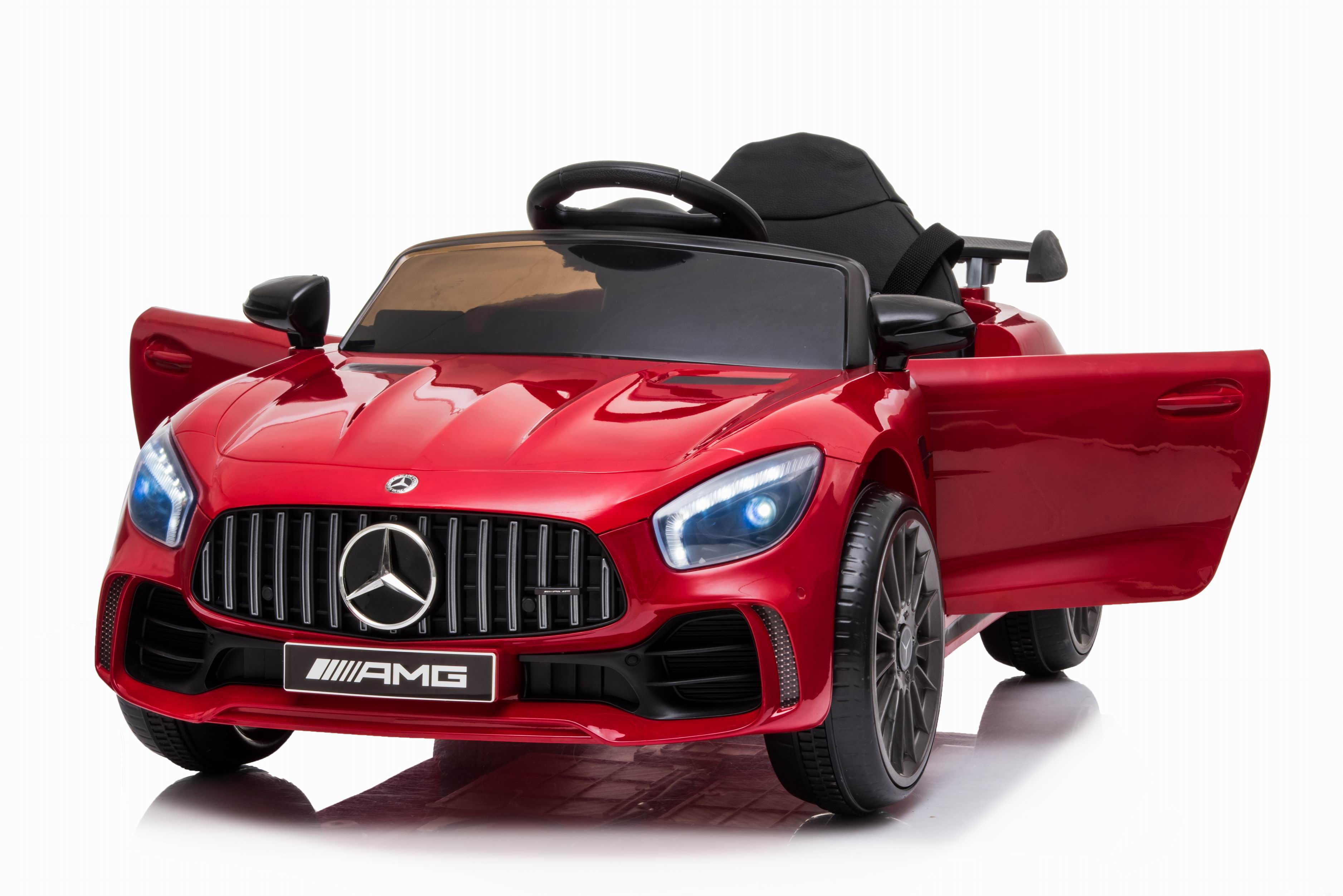 Masinuta Electrica Mercedes GTR-S 12V Visiniu - imagine 8