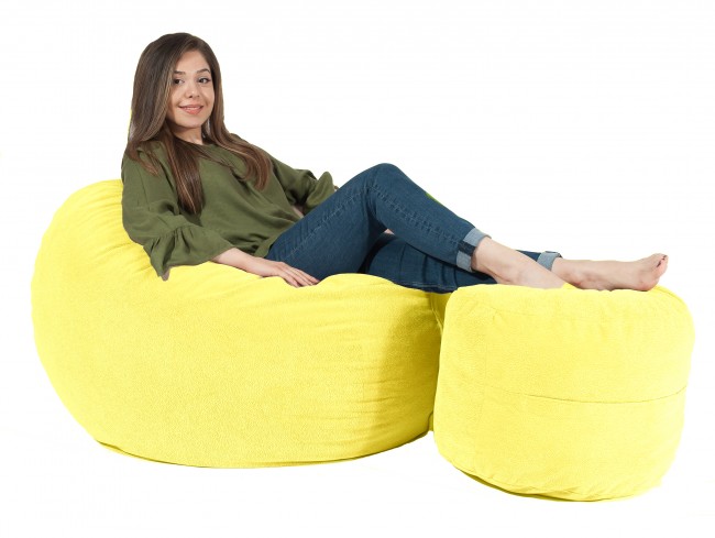 Set Fotoliu Matusalem Pufrelax cu Husă Detașabilă