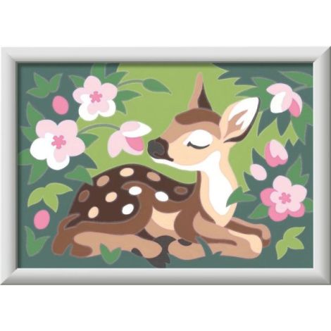 Ravensburger CreArt - Pictură Pui Caprioară Copii - imagine 3
