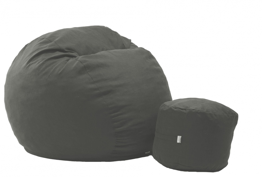 Fotoliu Puf Matusalem Moon Grey | Pufrelax - imagine 7