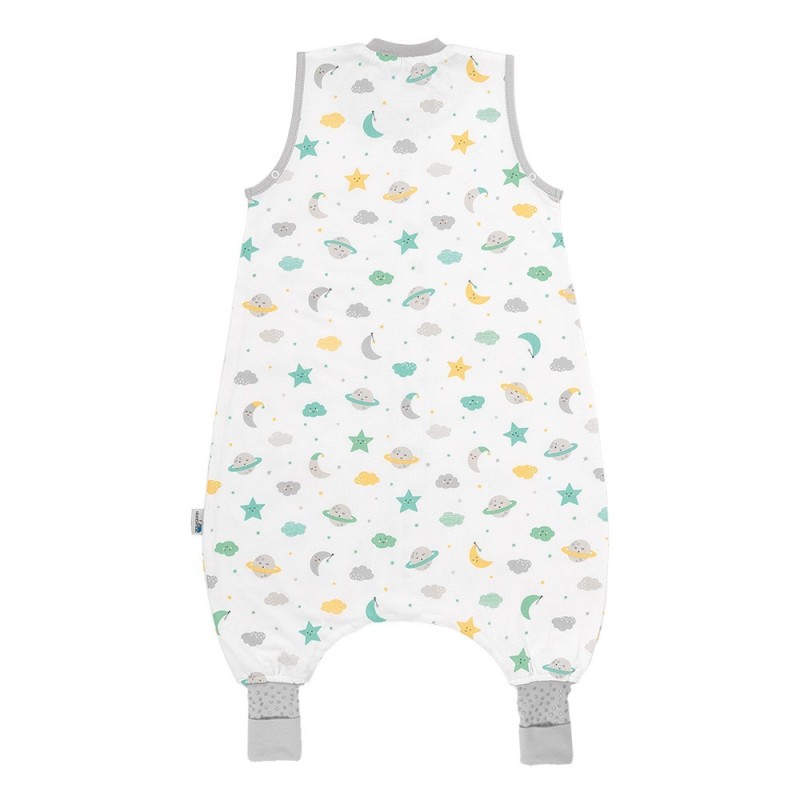 Sac Dormit Copil Moon Stars 100 cm cu Talpă Antiderapantă - imagine 2