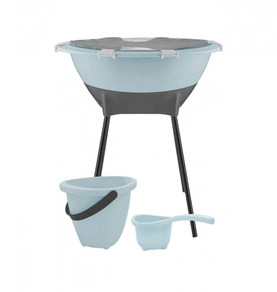 Set Baie BabyJem Elegant Blue - Confort și Siguranță - imagine 8