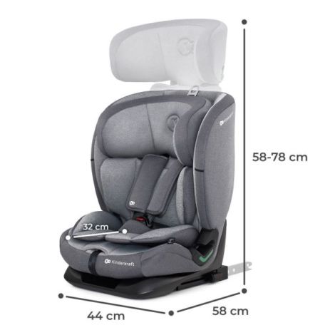 Kinderkraft Oneto 3 i-Size 76-150cm ISOFIX - imagine 8