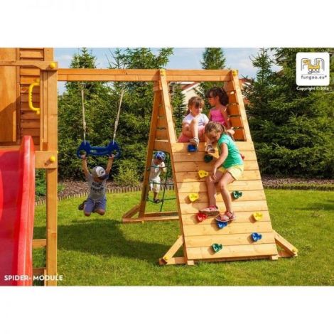Complex Joaca Lemn Fungoo Fun Gym 19 Copii - imagine 5