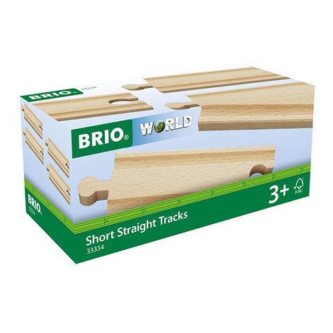 Sine Drepte BRIO pentru Trenulete Lemn 3+