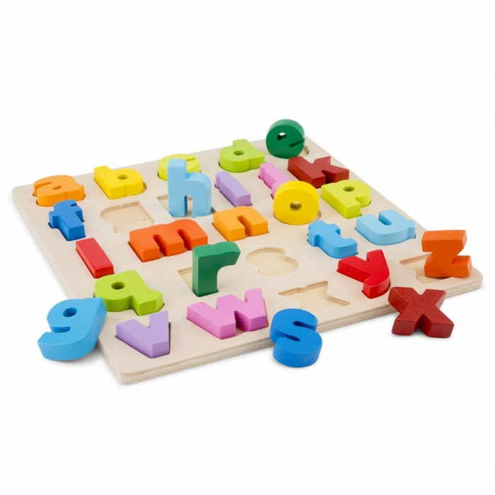 Puzzle Alfabet Litere Mici New Classic Toys