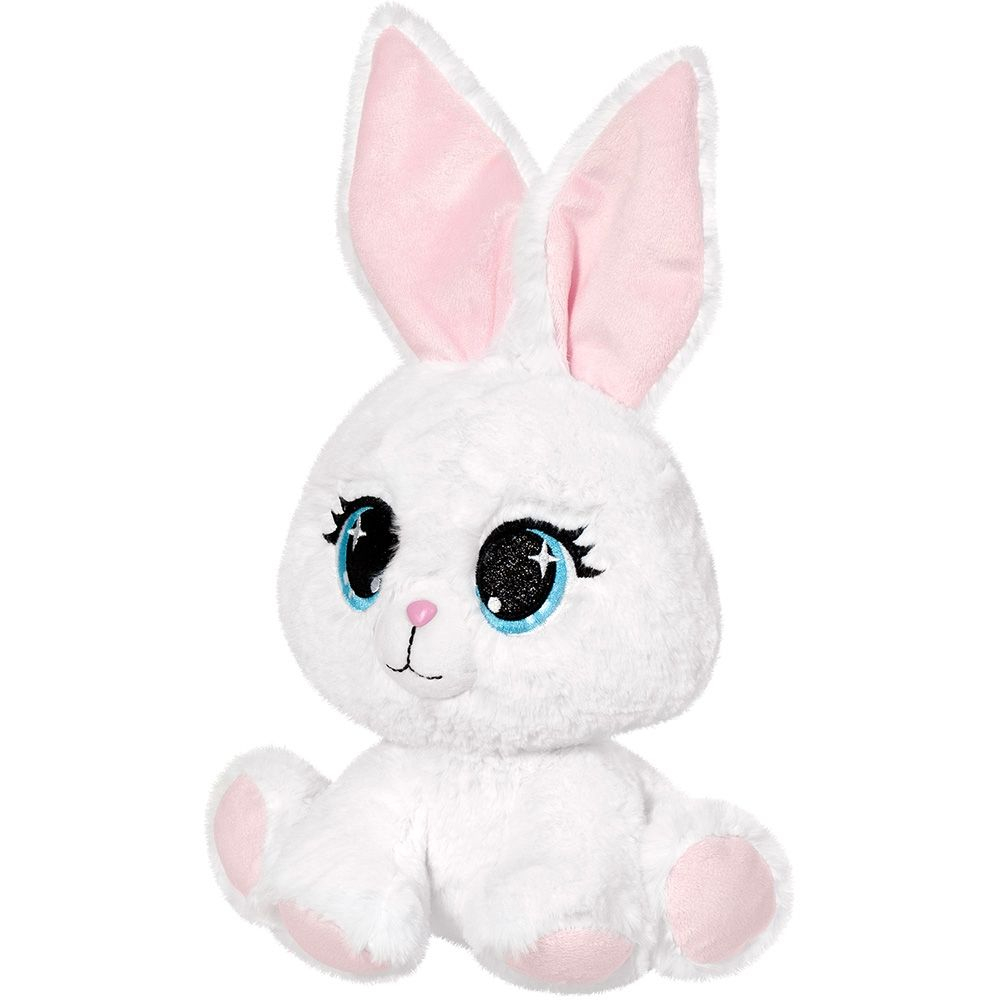 Iepuraș Plus Mila Alb 25cm - Plusuri Stip