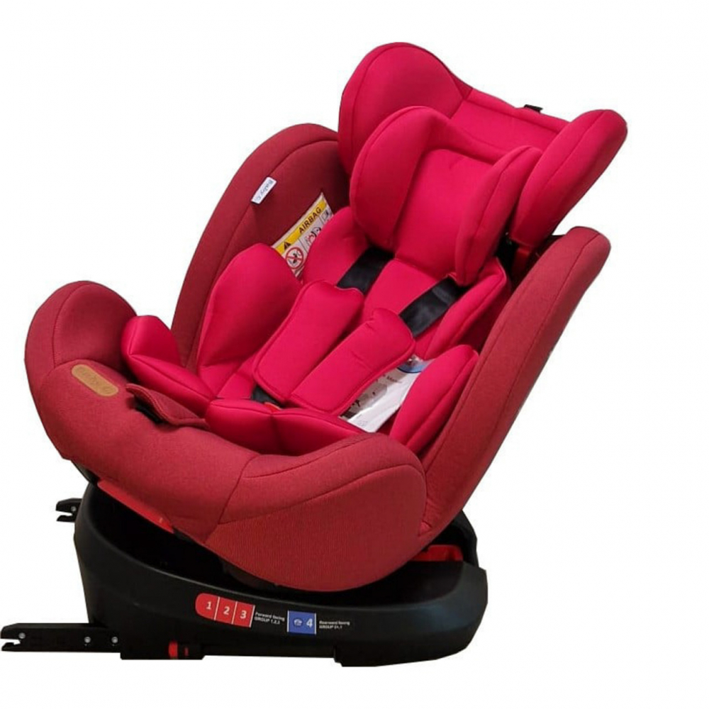 Baby Care Motion Seat 360° i-Size Roșu - imagine 2