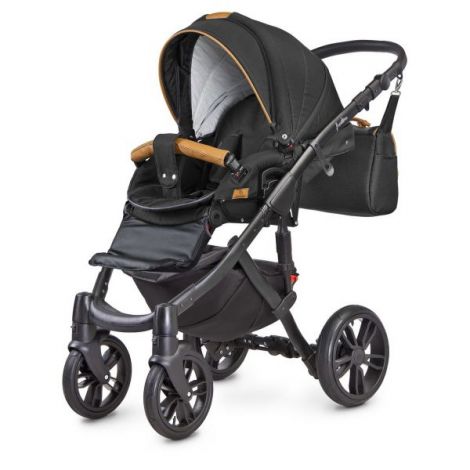 Carucior Camini FRONTERA 2in1 Negru - Multifuncțional - imagine 2