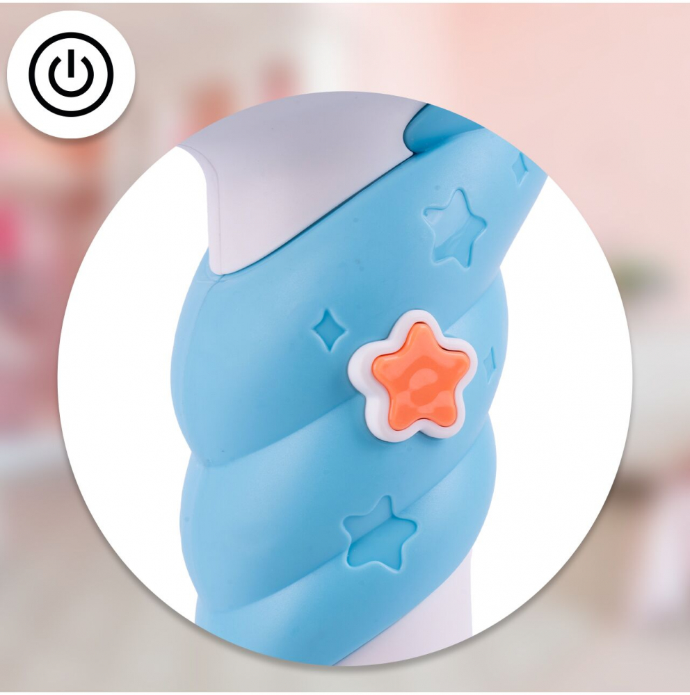 Pistol Bule Sapun Unicorn cu Lumini Malplay - imagine 3