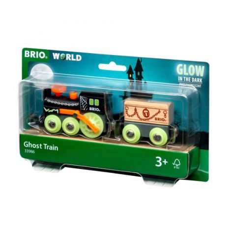 Tren Fantoma Brio Glow in the Dark, 3 Piese