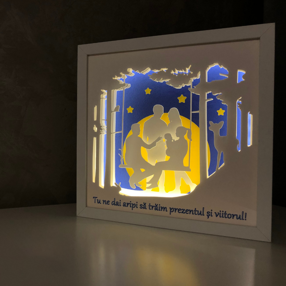Tablou Luminos Bunici 010 | Noorhandmadeatelier