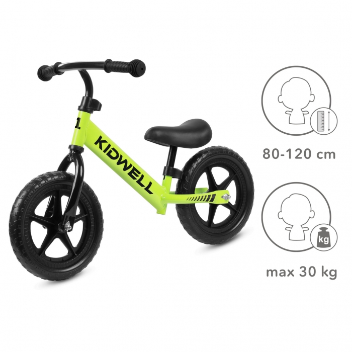 Bicicleta Kidwell Rebel Green, 2.64 kg - imagine 4