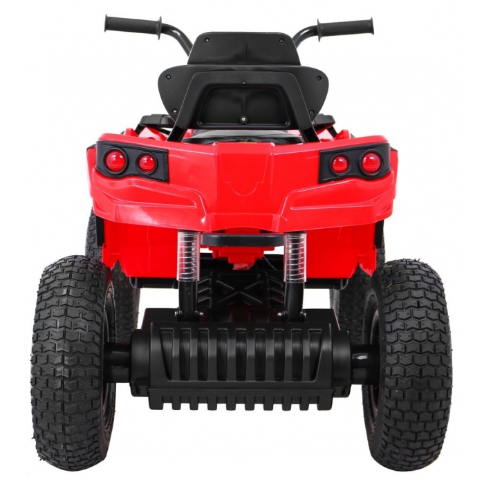 ATV Electric Ramiz Rosu, 90W, Cu Sunete si Suspensii - imagine 9