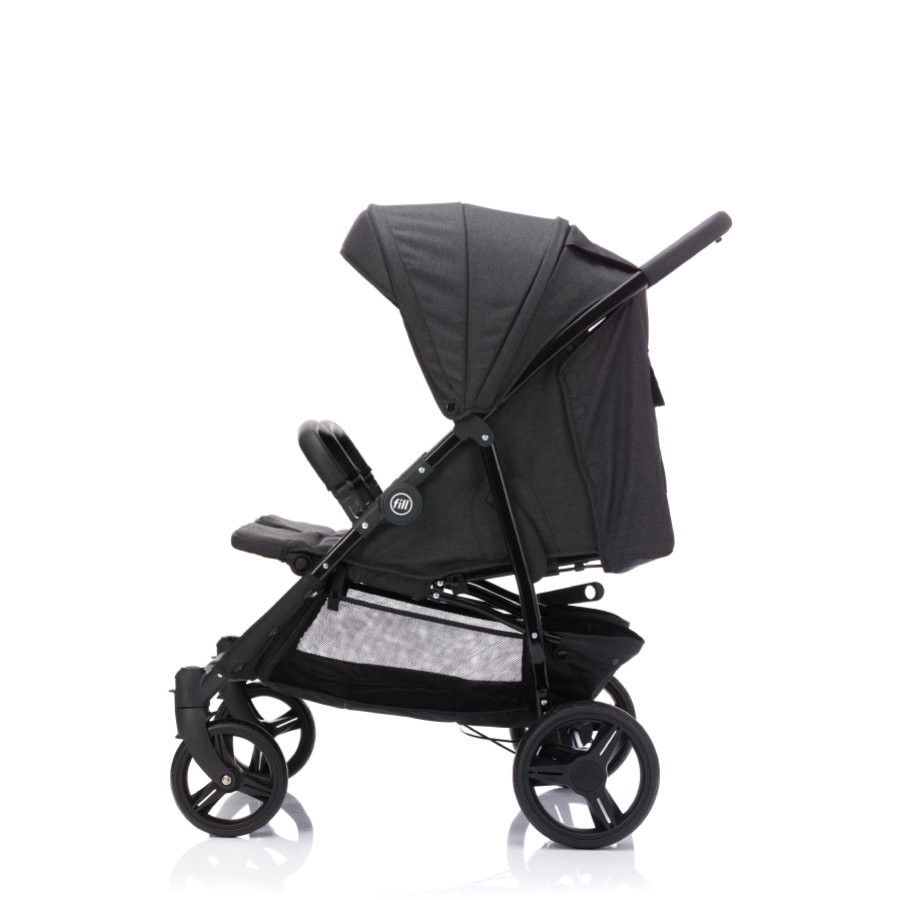 Carucior Gemeni Fillikid Duo Complet Black