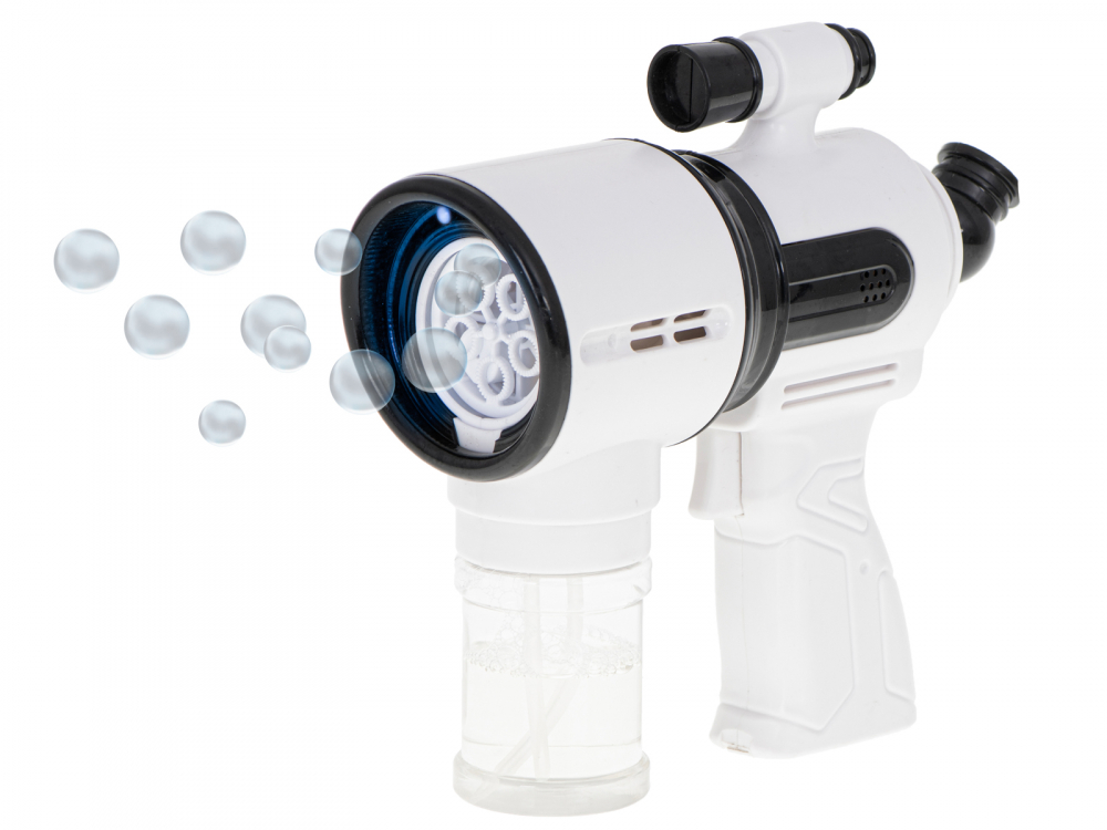 Pistol Telescopic Baloane de Săpun Ikonka cu 2 Rezerve - imagine 6