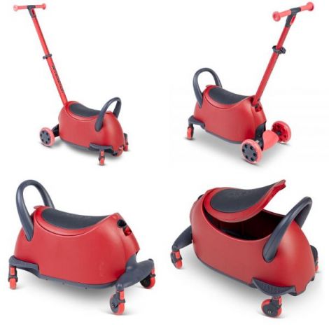 Trotineta 5-in-1 Yvolution Luna Red | Comandă Acum - imagine 2