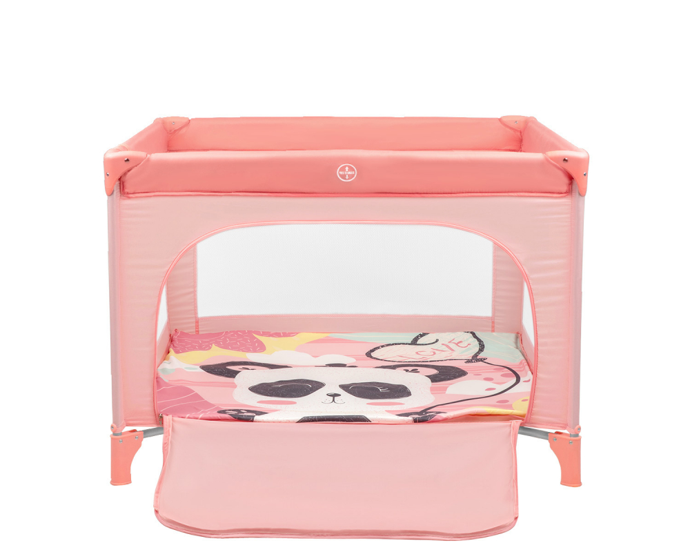 Tarc KikkaBoo Pink Panda, pliere compactă - imagine 5