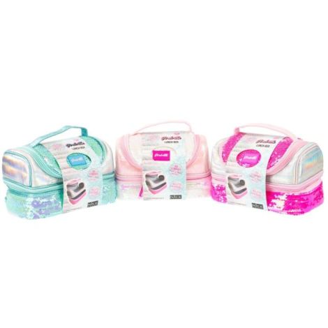 Lunch Box Girabrilla cu Paiete Reversibile - Nice - imagine 7