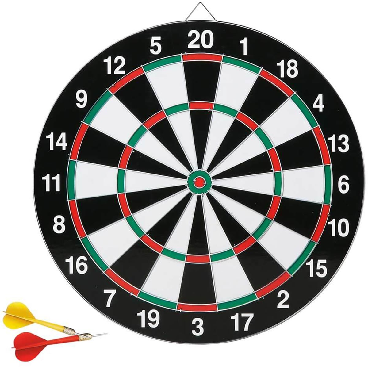 Set Darts Rising Sports, 6 săgeți, Placă 41 cm