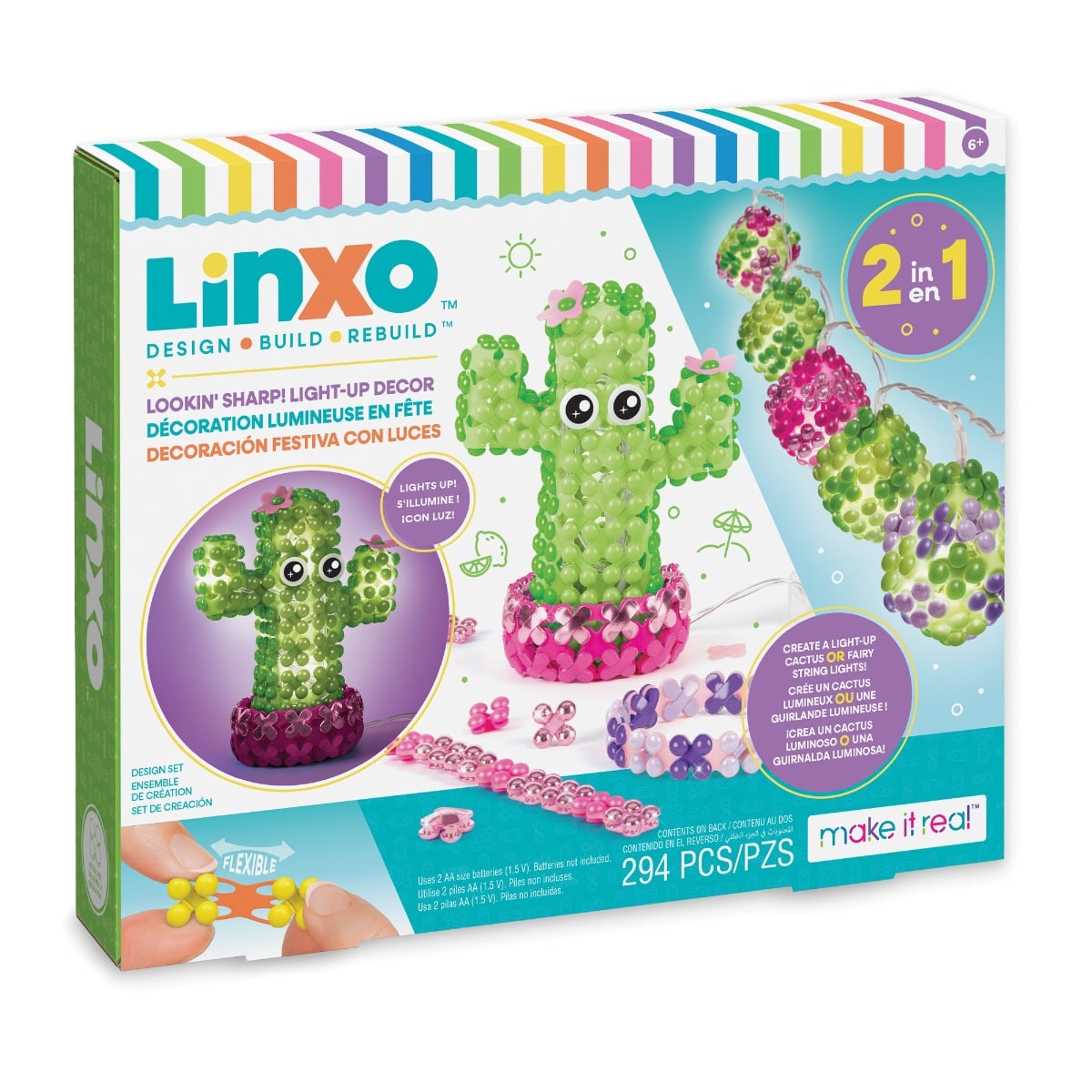 Set LinXo Decoratiuni Luminoase, 294 Piese
