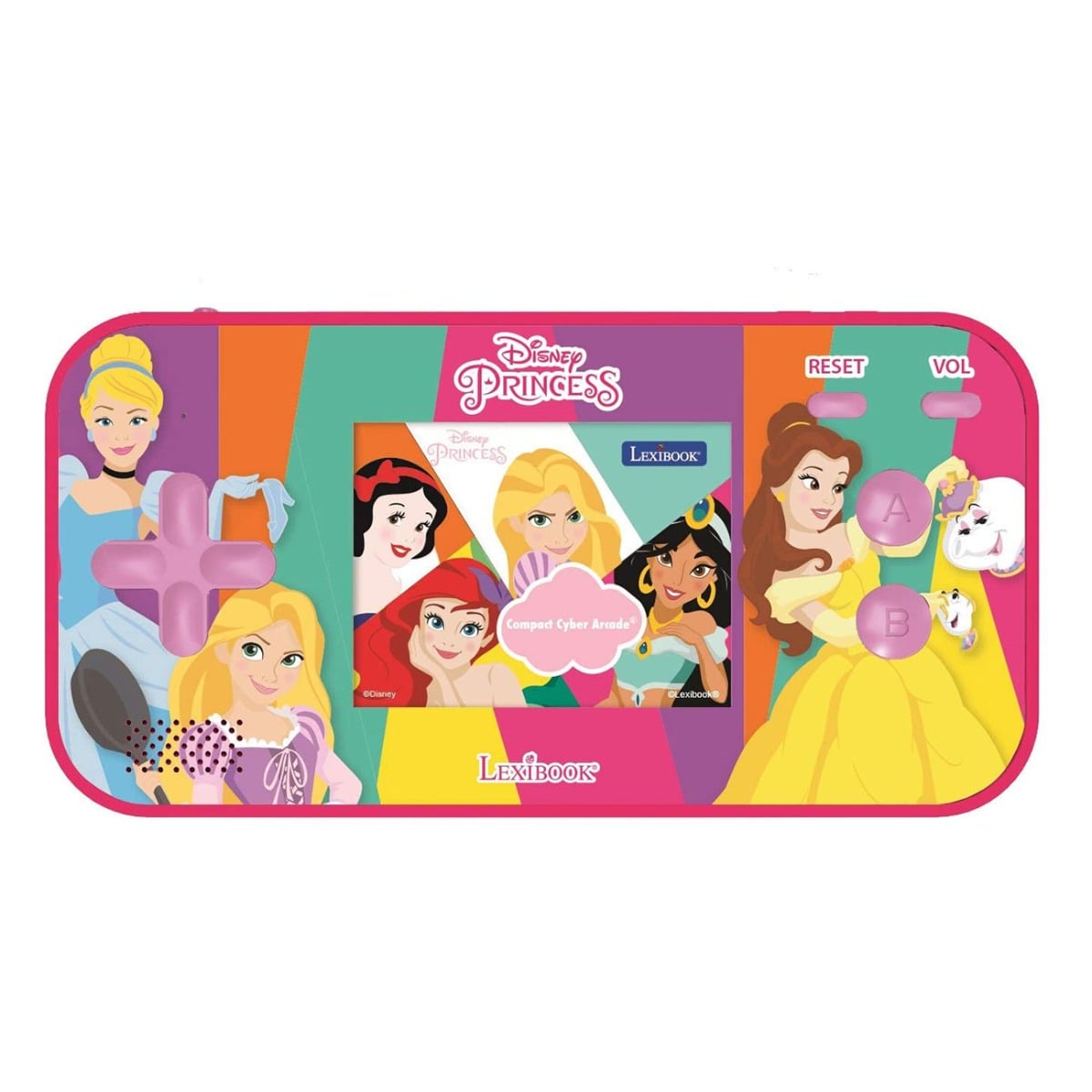 Consola Cyber Arcade Lexibook Disney Princess, 150 Jocuri