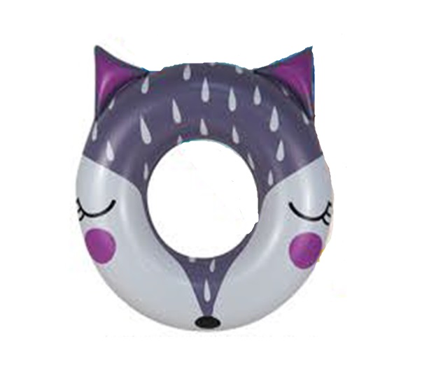 Colac Gonflabil Copii 80 cm Vulpe Ikonka - imagine 9