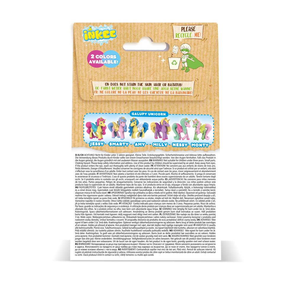 Bila de Baie cu Surpriză Unicorn Galupy Craze - imagine 4