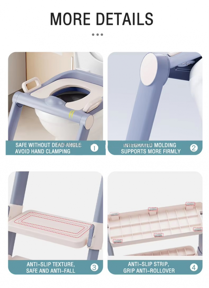 Reductor Little Mom GreyWhite - Pliabil și Reglabil - imagine 8
