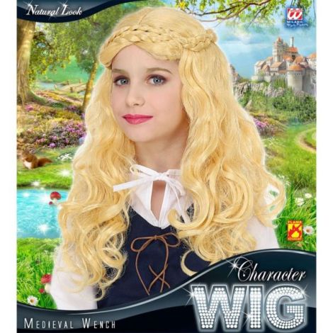 Peruca Hangita Blonda Copii Widmann - imagine 3