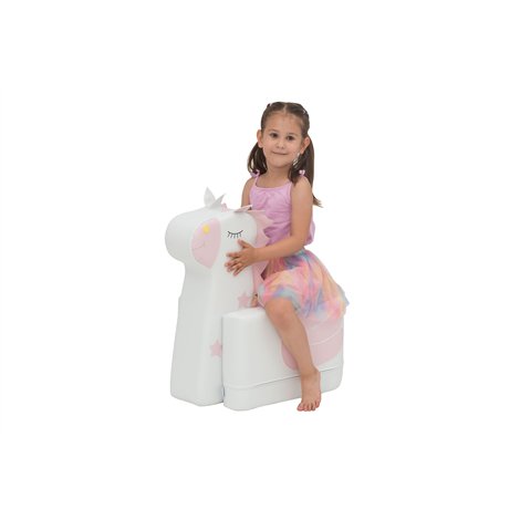 Fotoliu Puf Unicorn Moje Bambino - Sigur și Confortabil - imagine 3