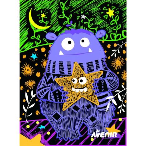 Set Razuit Monstruleti Avenir - Creativitate - imagine 2