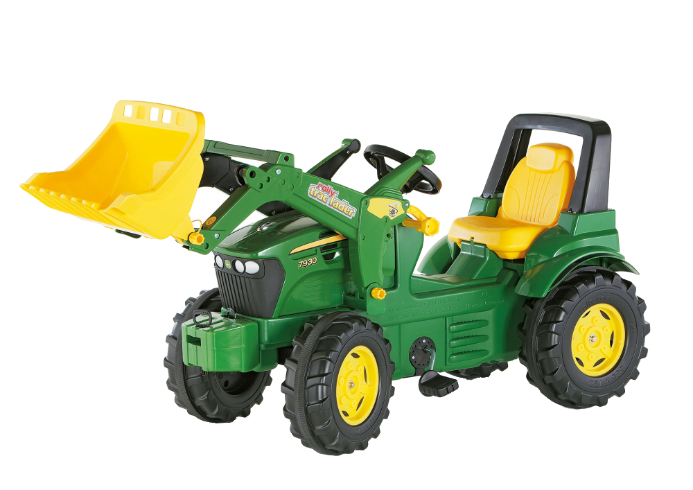 Rolly Toys Tractor Pedale John Deere 7930 cu Cupa - imagine 3