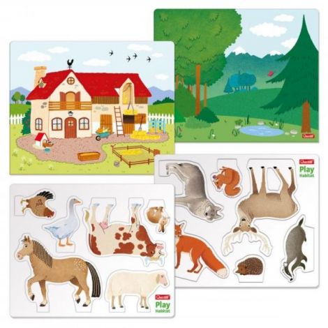 Quercetti Habitat Montessori - Joc Creativ 3-6 Ani - imagine 4