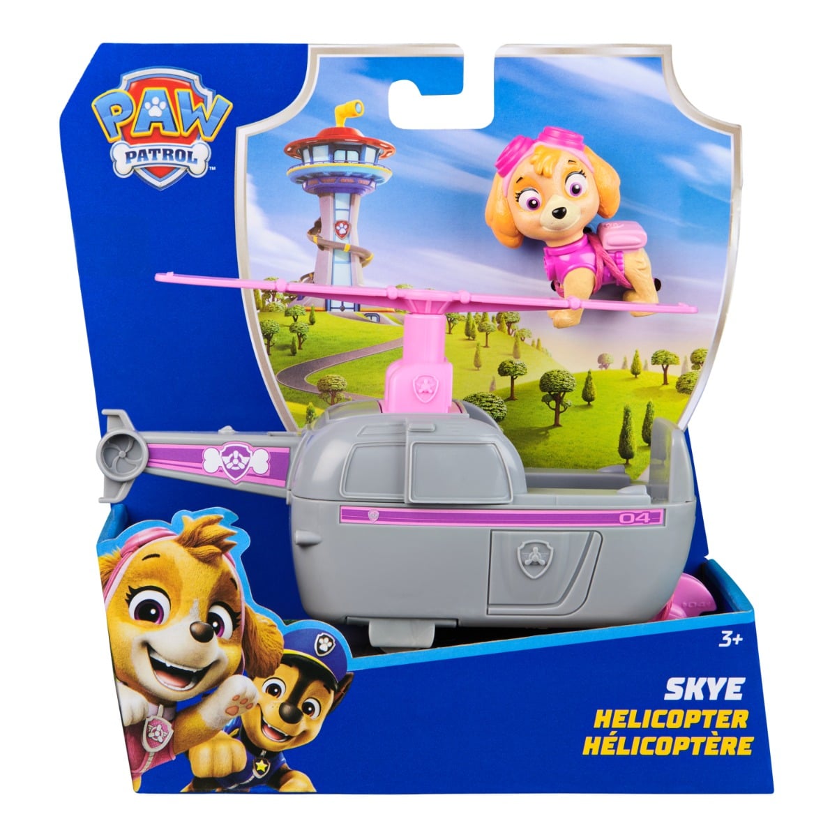 Elicopter Paw Patrol Skye cu Figurină