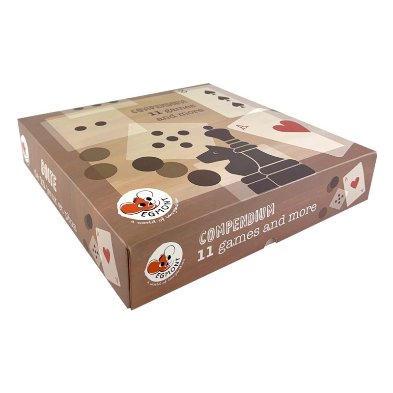 Set 11 Jocuri Societate Lemn Egmont Toys