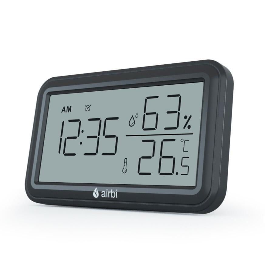 Termometru Digital Airbi Line cu Ceas și Alarmă - imagine 2
