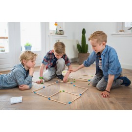 Puzzle Chibrituri BS Toys | 24 Piese Lemn - imagine 3