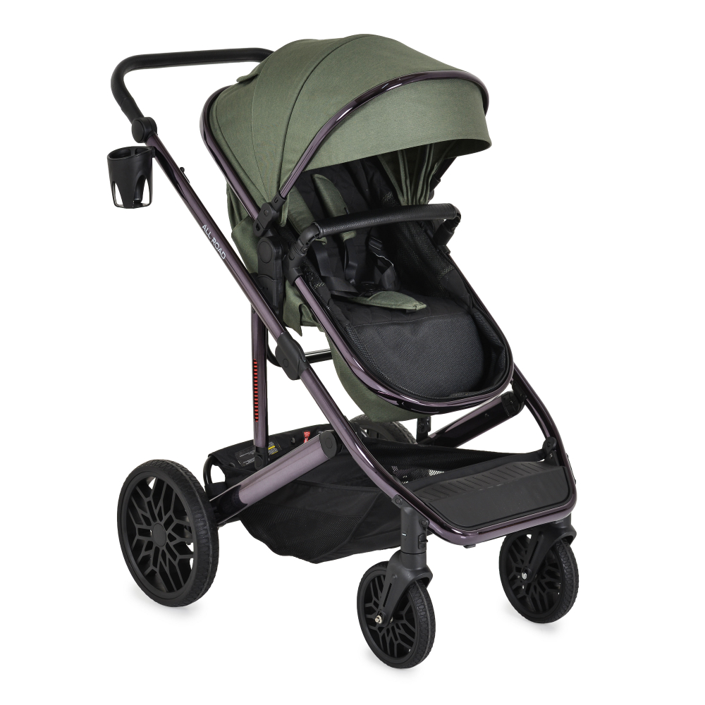 Moni All Road 2in1 Carucior Convertibil Verde - imagine 4