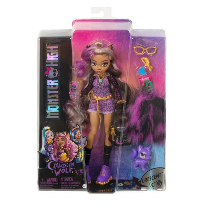 Papusa Monster High Clawdeen Wolf cu Accesorii