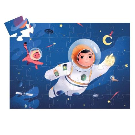 Puzzle Astronaut Luna Djeco 4+ ani - imagine 3