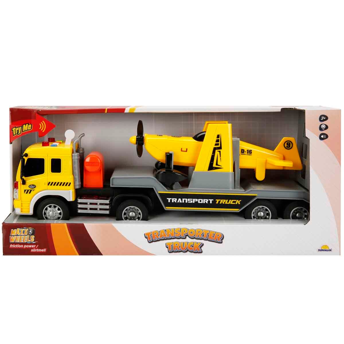 Set Transportor Elicopter Maxx Wheels 1:16
