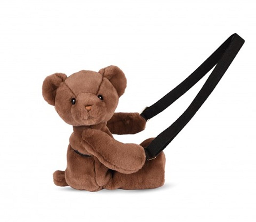 Rucsac Plus Ursulet Doudou | 30cm Maro