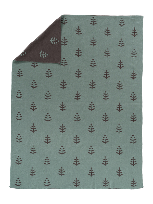 Patura Fine Knitted Leaves Fresk Bumbac Organic - imagine 4