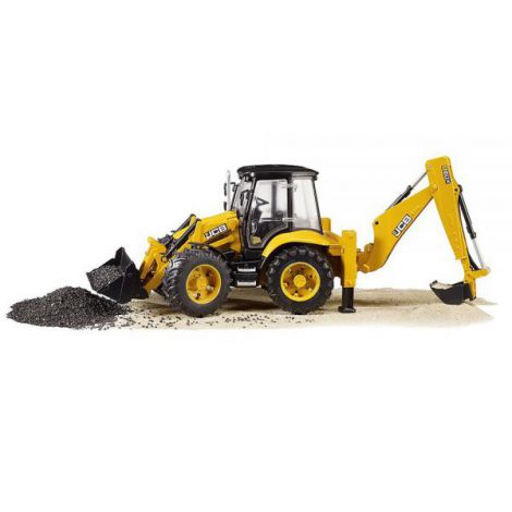 Bruder JCB 5CX Eco - Buldoexcavator Multifuncțional
