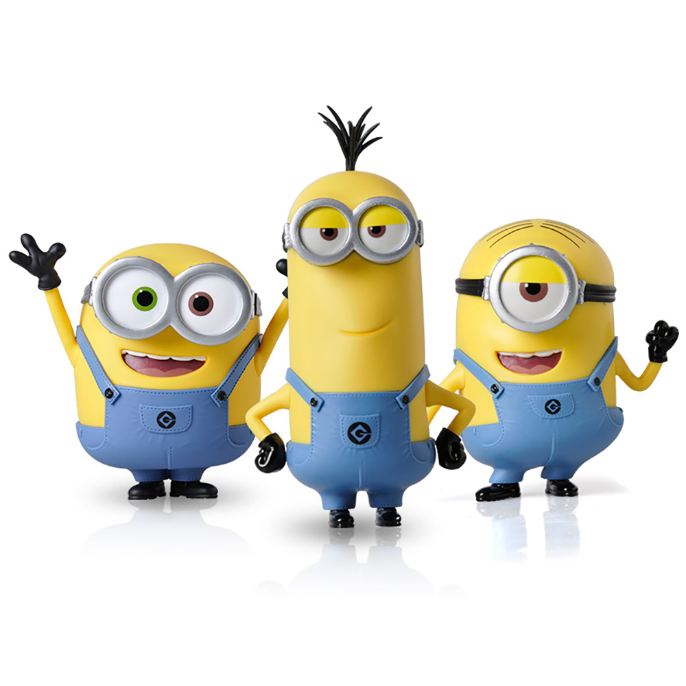 Set 3 Figurine Minions Despicable Me 4 - 13cm